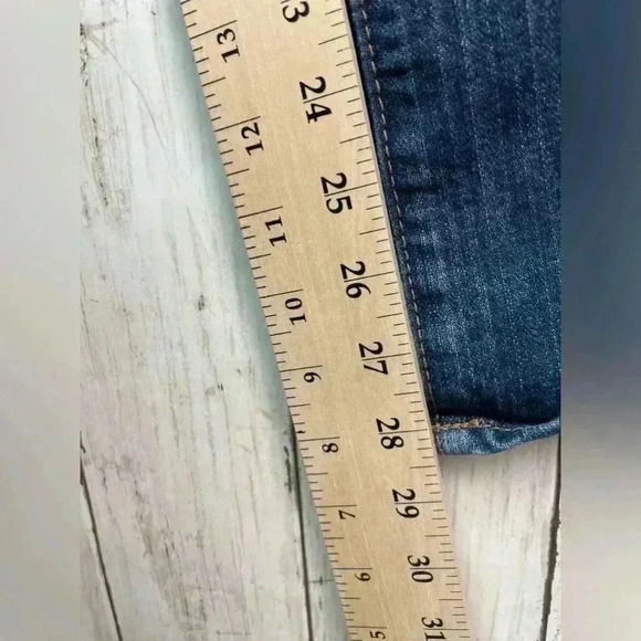 Old Navy Bootcut Diva Jeans Dark Wash Size 6 - Picture 10 of 11